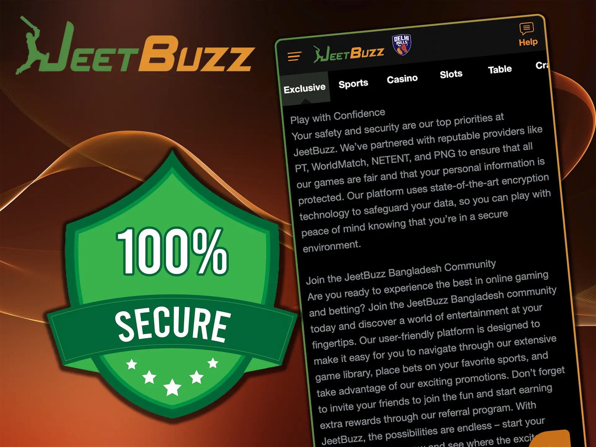 Try bookmaker JeetBuzz and be convinced of its quality service and high level of protection.