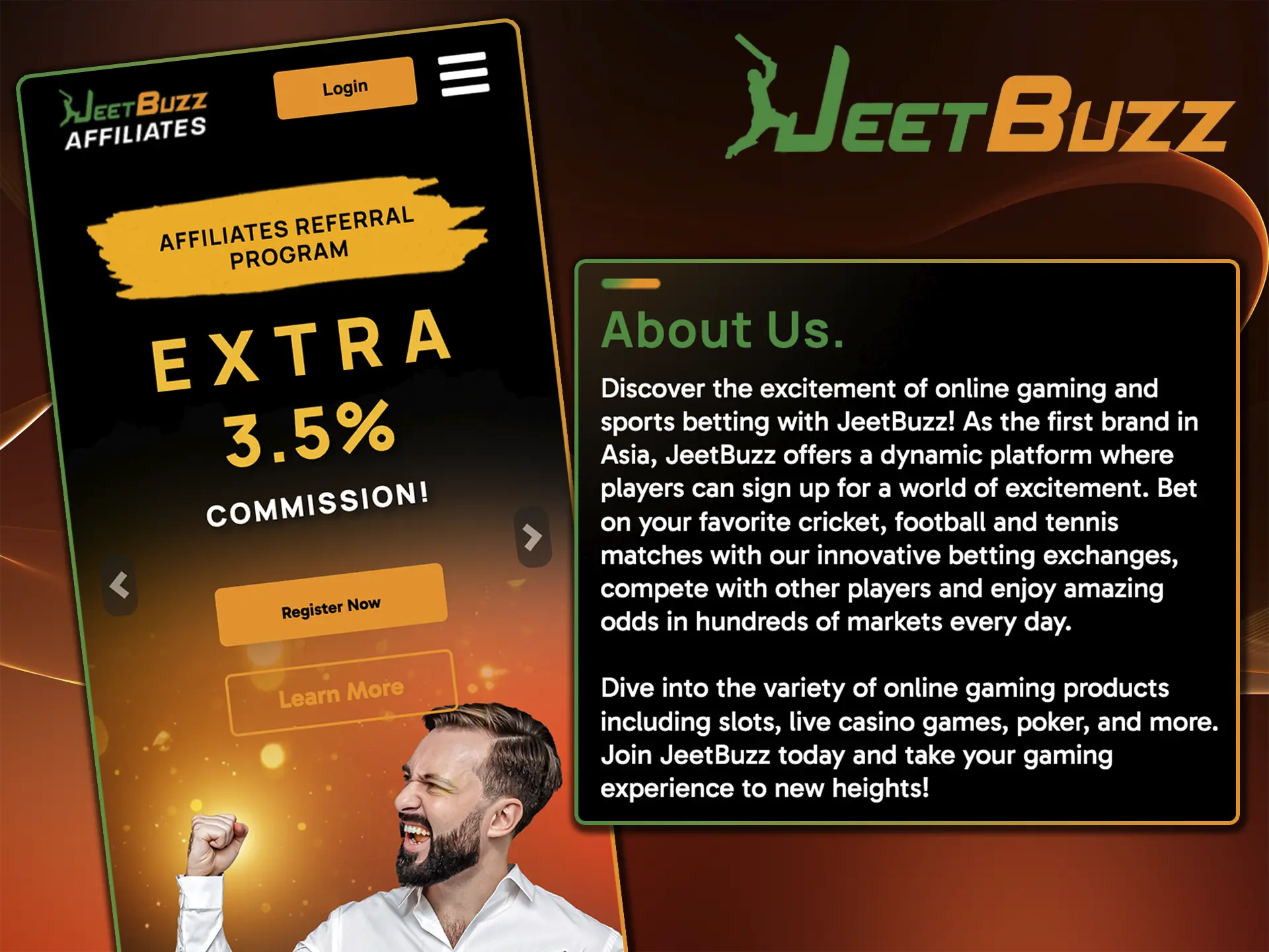 Find out about the JeetBuzz casino affiliate programme and why you should take advantage of it.